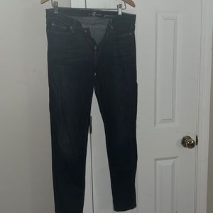 7 For All Mankind Gwenevere Skinny Crop